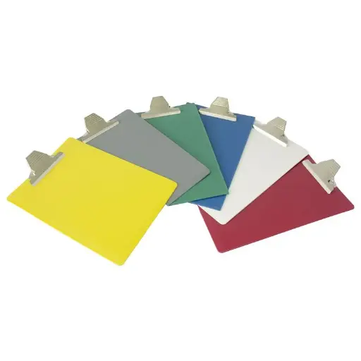 [7707188180335] Tabla De Apoyo Plastica Colores Surtidos