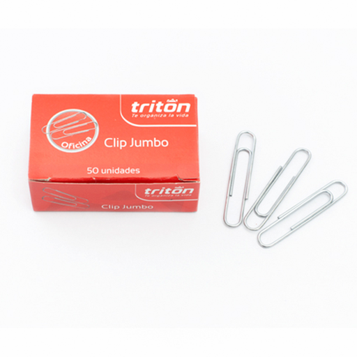 [121611] CLIP JUMBO Metalito TRITON X 50 Unidades