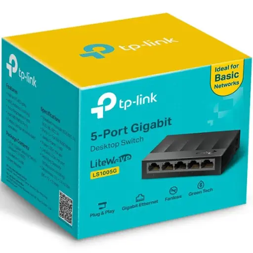 [704012] SWITCH TP-LINK 5 Puertos LS1005G