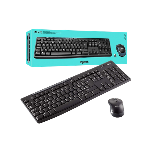[706068] Combo Teclado Mouse LOGITECH MK270
