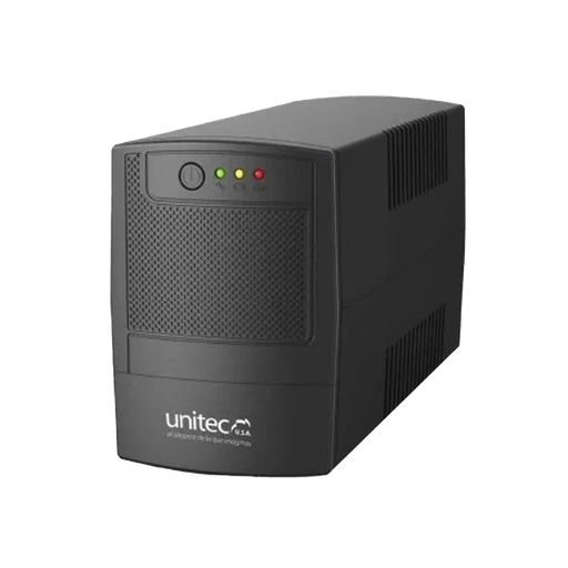 [708020] UPS Interactiva 650 Led-400VA/240W Unitec