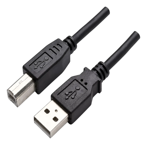 [711009] Cable Impresora Negro 1.5mts