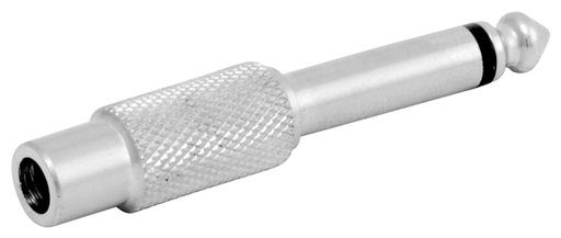 [713111] Convertidor 1PLUG 6,3 A JACK RCA METALIC