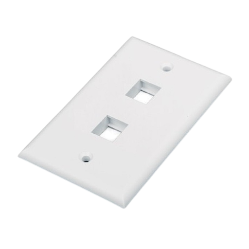 [714195] Face Plate 2 Puertos