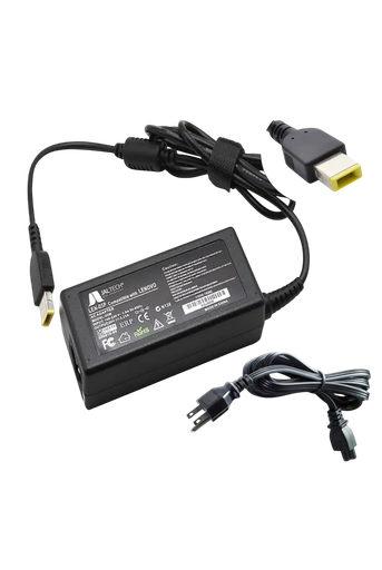 [10792] Cargador LENOVO 20V-3.25A Punta: 11x4mm Punta Cuadrada