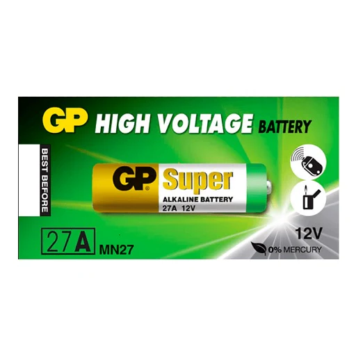 [716089] Pila Alcalina GP ULTRA 27A  Alarma - 12V