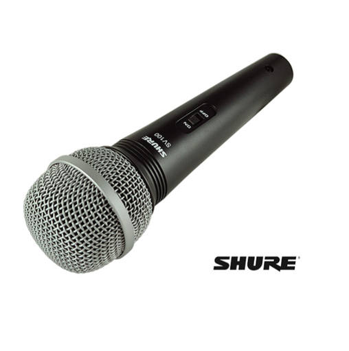 Microfono Alambrico de Mano Shure SV100