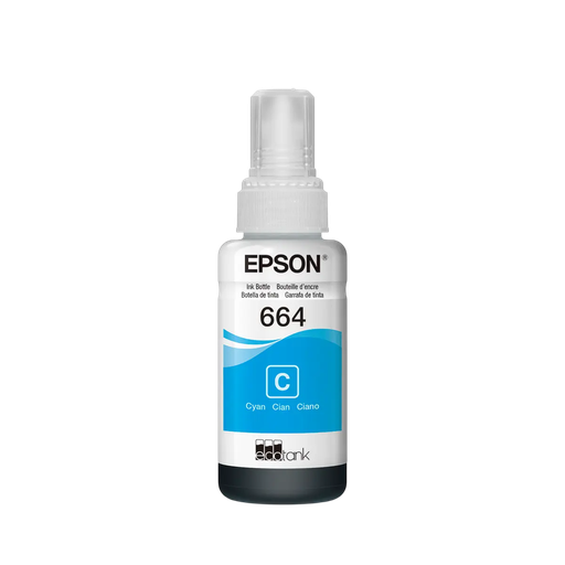 [723004] Botella Tinta Epson T664220 Cian #664