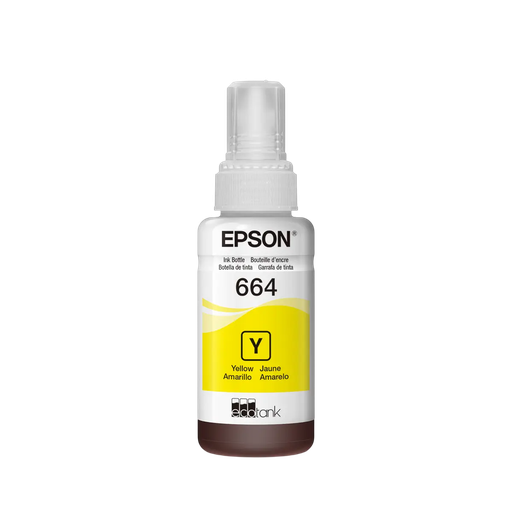 [723006] Botella Tinta Epson T664420 Amarillo #664