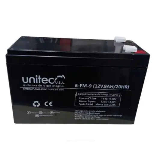 [724067] Bateria UPS Sellada LP12V-9A Unitel