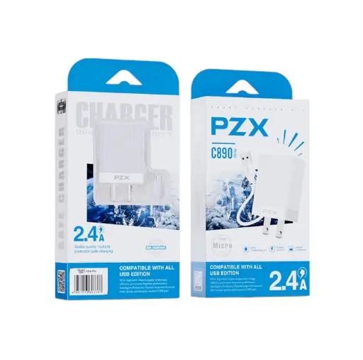 [726169] Cargador Celular DC5V=2.1A TIPO C PZX