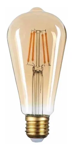 [301114] BOMBILLO LED VINTAGE TIPO PERA 4W