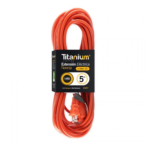 [303111] Extension Electrica Naranja 5M ECA97