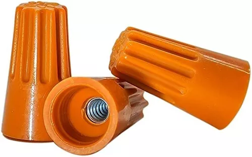 [303168] Conector de resorte cal. 22-14 awg naran