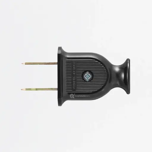 [303225] Clavija Exe Pata Plana 00292 Negra