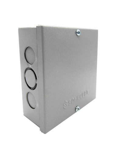 [306058] Caja Empalme Metalica 12 X 12 X 5cm Tapa Ciega