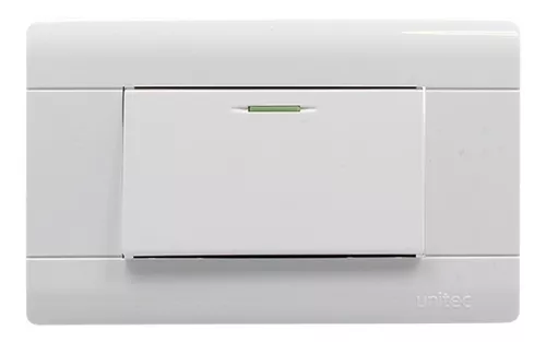 [309007] Interruptor Sencillo Policarbonato Unitec