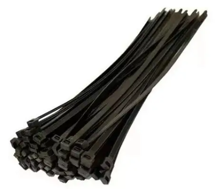 Correa Plastica 25cm Negra