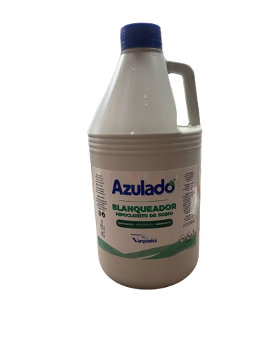 Blanqueador Hipocrorico de Sodio Azulado 2.000ML al 5.25%