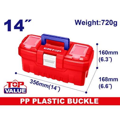 Caja de Herramientas 14 EMTOP EPBXK0301-14 