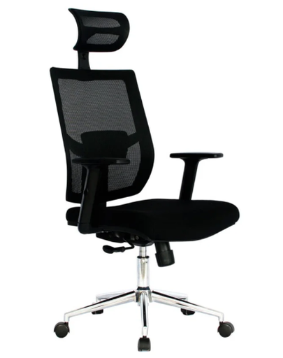 [495896] Silla de escritorio Ejecutiva Negro Mundial De Sillas Buga